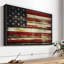 «Flags», impression sur toile avec drapeau américain-101455872