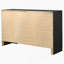 Commode 9 tiroirs noire-1921339072