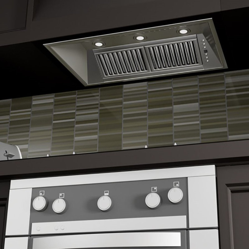 34" ZLINE 700 CFM Ducted Insert Range Hood in Brushed 430 Stainless Steel