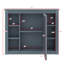 Armoire de salle de bain murale moderne 35 "x 28" avec miroir et 6 tablettes ouvertes-832932578