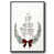 Black Floater Framed