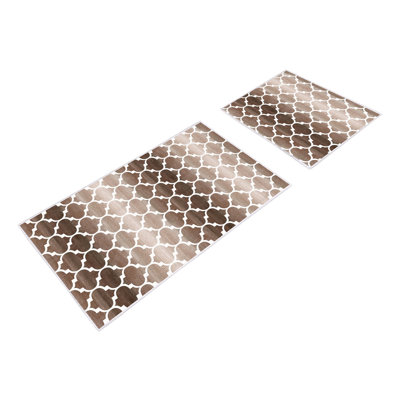 Ensemble de tapis de bain 2 pièces Chauncey