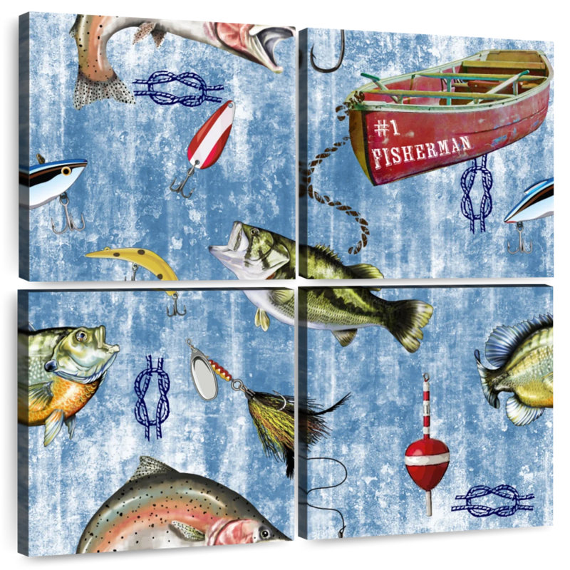 Senne Fisherman, 57" H x 57" W