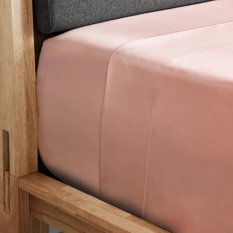 Luxe CleanBamboo Sateen Sheet Set, Queen Sheet Set + 4 Additional pieces, Pink