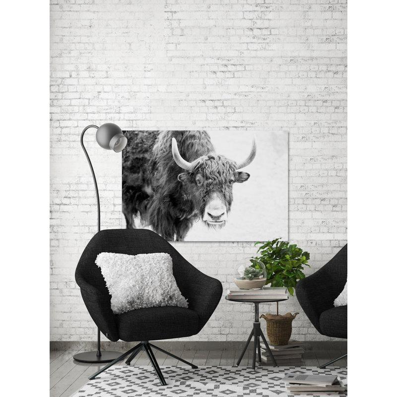 Buffalo Forward - Wrapped Canvas Painting, 101 cm H x 152 cm W x 3.81cm D