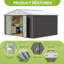 Remise extérieure pour outils en métal-99168253-99168252