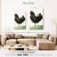 Poulet noir debout Brampt-108663373