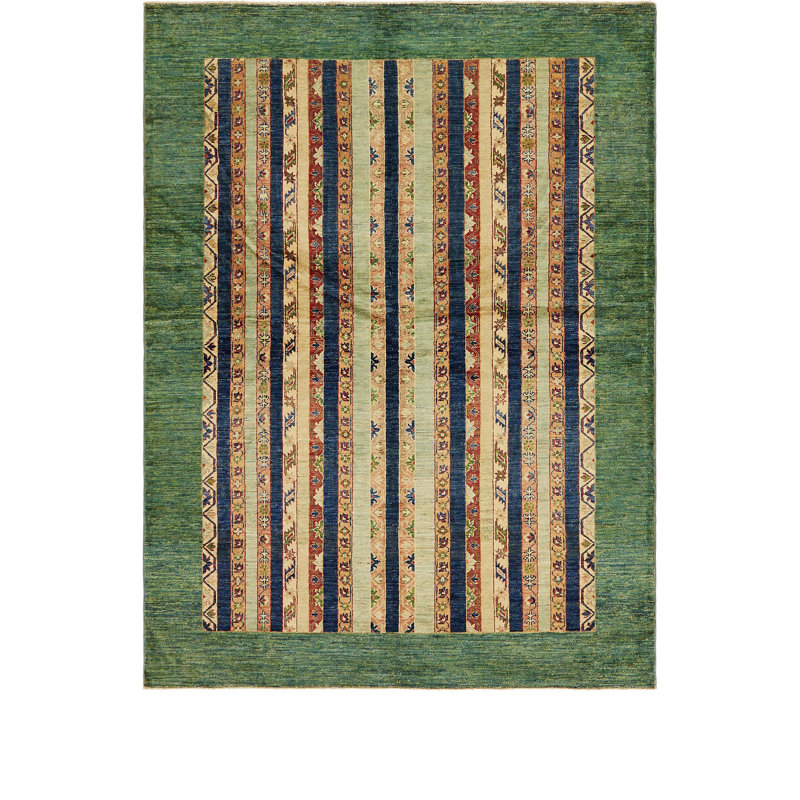 Denver One-of-a-Kind 5'8" X 7'9" New Age Wool Area Rug in
