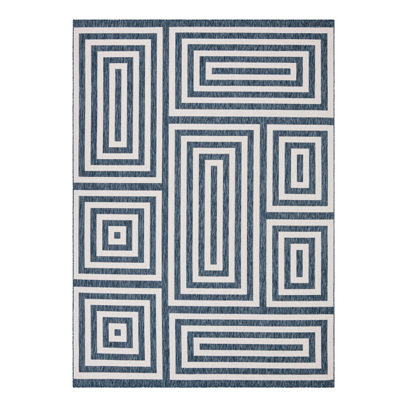 Forte Hower Indoor/Outdoor Area Rug, Rectangle 10' x 14'1"