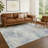 Machine Washable Indoor/Outdoor Chantille ACN2371 Abstract Rug-1472925514