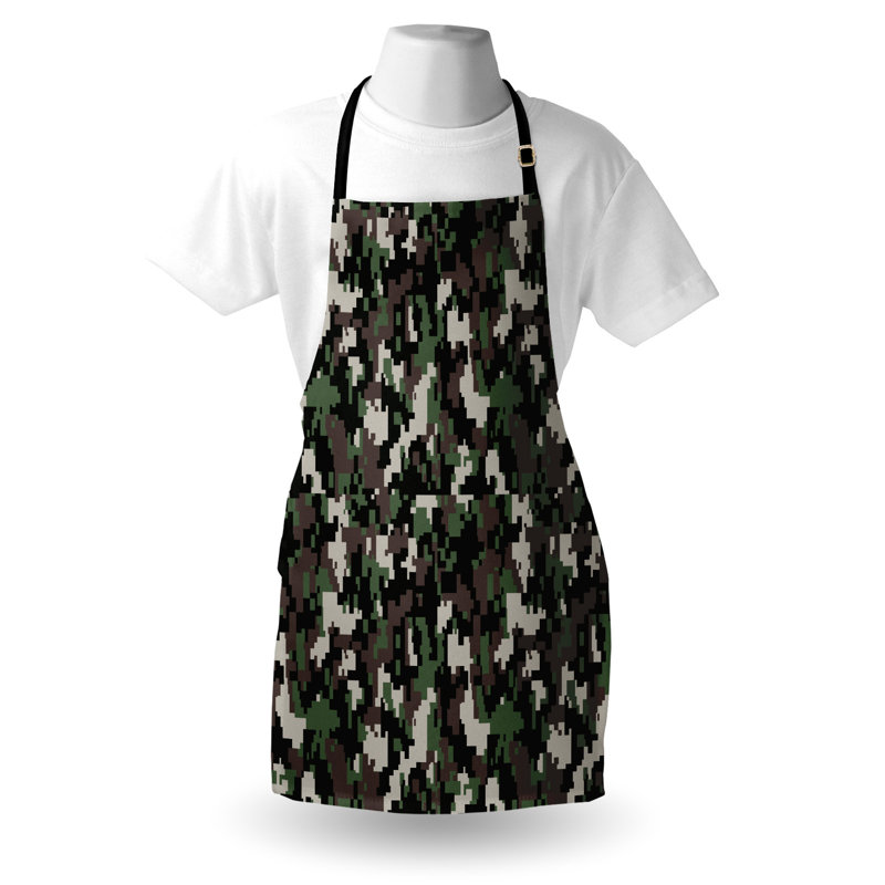 Tablier East Urban Home camouflage unisexe
