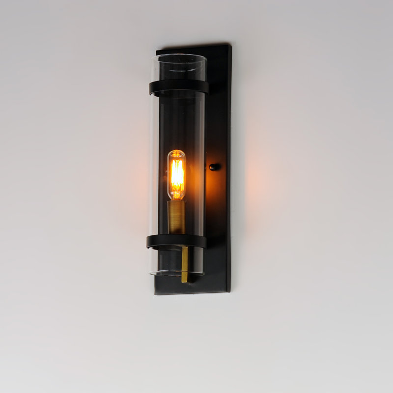 Ethbin Steel Flush Mounted Sconce