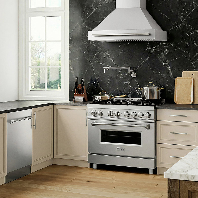 ZLINE 36" Legacy Dual Fuel Range, Stainless Steel