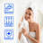 Kreager 500 GSM 100% Cotton Quick-Drying 6 Piece Marble & Solid Assorted Towel Set-492231543-477588611