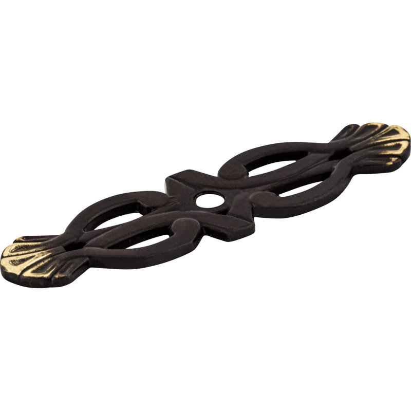 Newton  Backplate, Dark Antique Brass