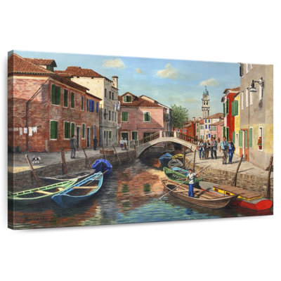 Canal Nicci Burano Venise