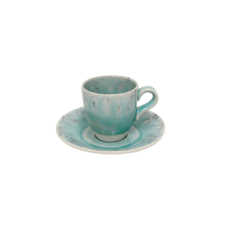 Tasse à café en grès Madeira, Blanc