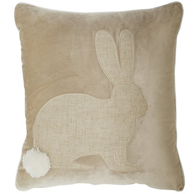 Appliqued Throw Pillow