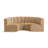 Hiten Upholstered Curved Sectional Reversible-89266575