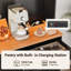 Garde-manger intégré de 70,8 po avec station de charge, tablette à micro-ondes et éclairage DEL-675311354