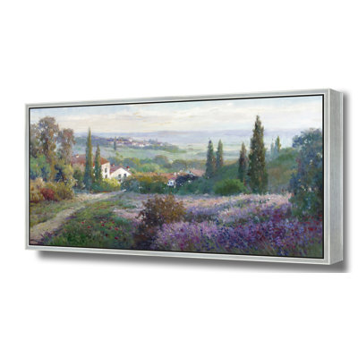 Hillside Lavender Retreat Print