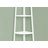 Zyn 59 Inch Corner Shelf, 4 Tier Etagere Open V Ladder Bookcase, White-544733320