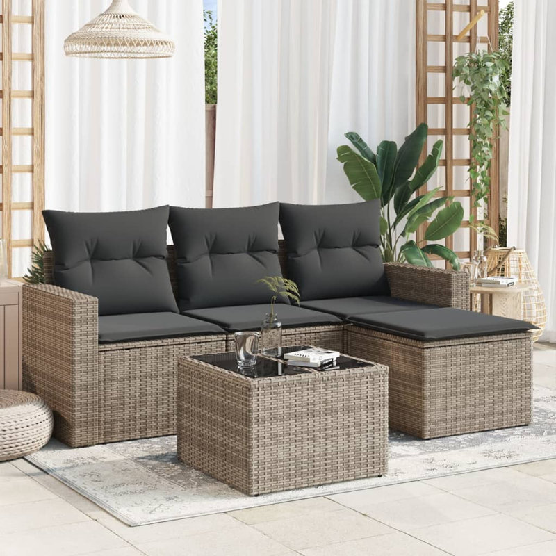 Ensemble de canapé de jardin Vidaxl