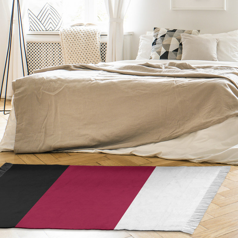 Chenille Striped Indoor Rug