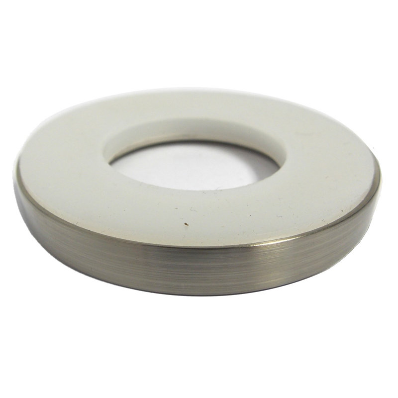 Anneau de fixation pour vasque, Nickel brossé