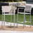Of 2 29.50" Backyard Seating Combos, Silver Rust-, Grey Mesh Patio Rust-,  2