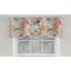 Floral Ruffled Window Valance
