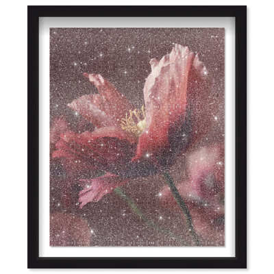 Merlot Blush Blossom II Framed Graphic Art