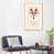Toile avec cadre en bois beige n'est pas disponible