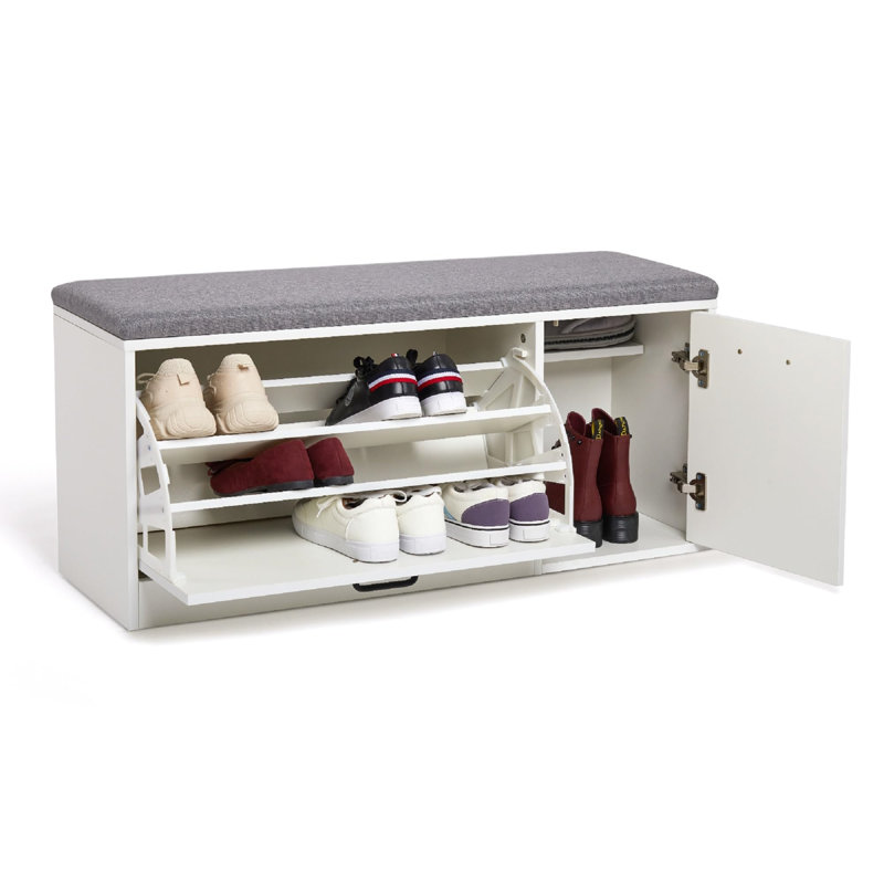 9 Pair Shoe Storage Bench