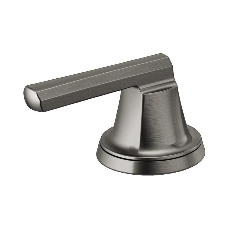Levoir® Two-Handle Wall Mount Lavatory Faucet, Polished Chrome, Low Lever Handle, 1.5