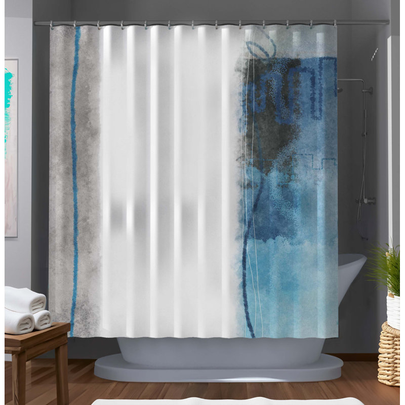 Rideau de douche abstrait Jenneffer