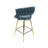 Luxurious Leather Upholstered Bar Stool Set, Ergonomic Design For Ultimate Comfort And Style.-994319988