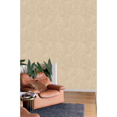 Papier peint texturé non tissé non tissé Stonish Beige Pi.