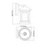 Aadriti Outdoor Wall Lantern-25305089