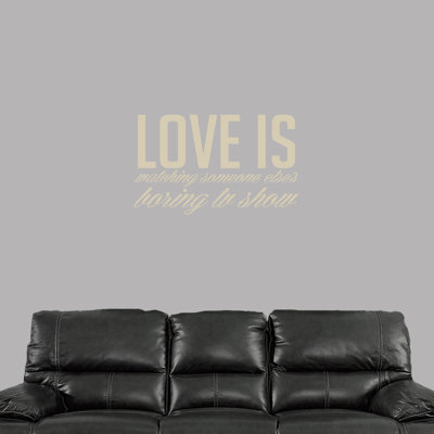 Artis Text & Numbers Wall Decal
