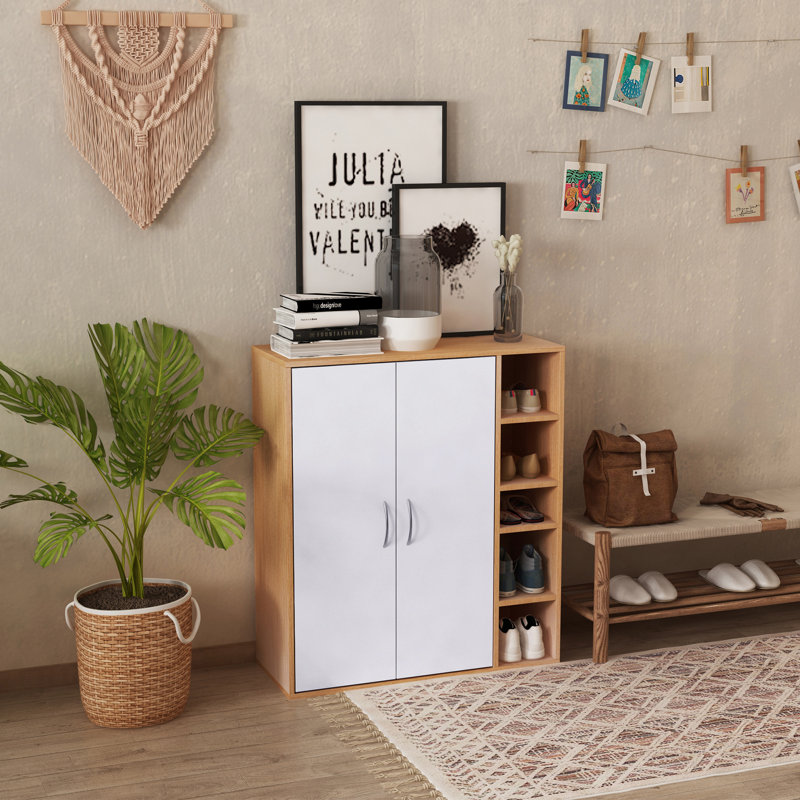 Armoire de rangement autoportante de type système d'organisation pour le vestibule de 35 po avec tablette réglable Pavlik