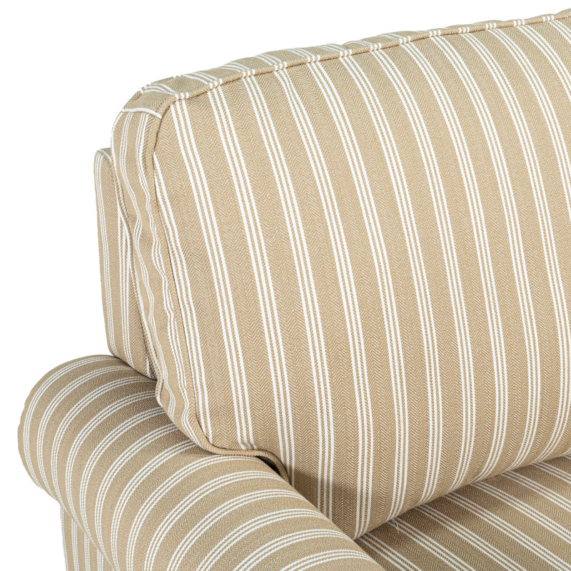 Chaise pivotante Frye, Brun