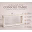 Console en bois massif Merkle-2037525377