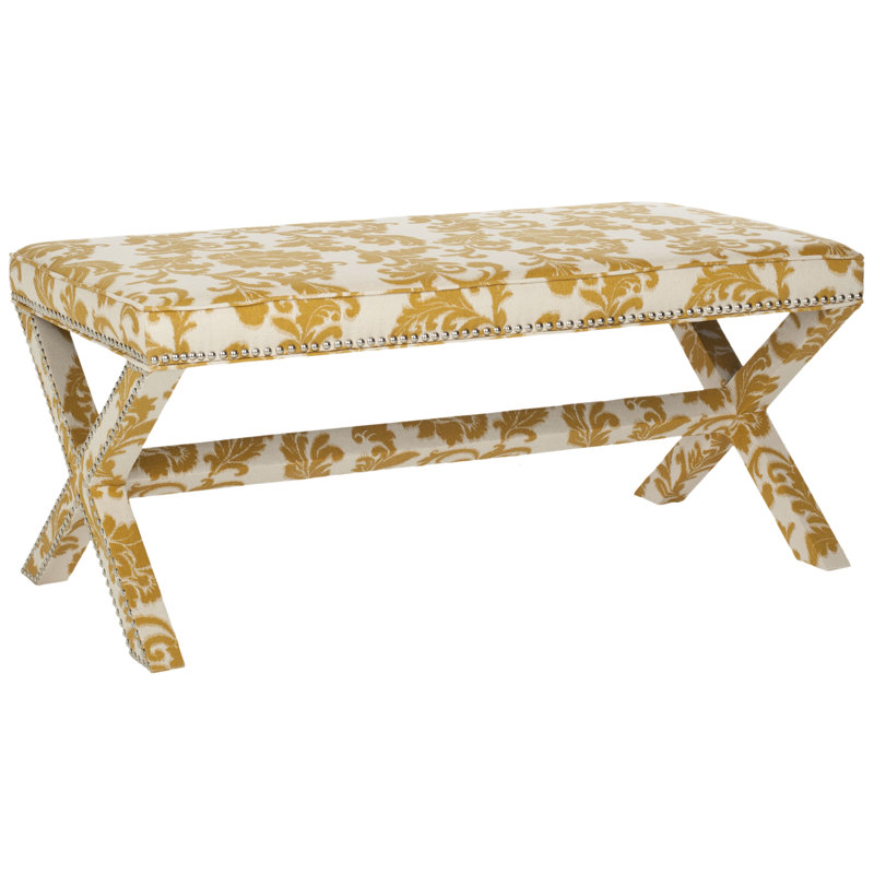 Banc en bois massif Keldah, Maïs