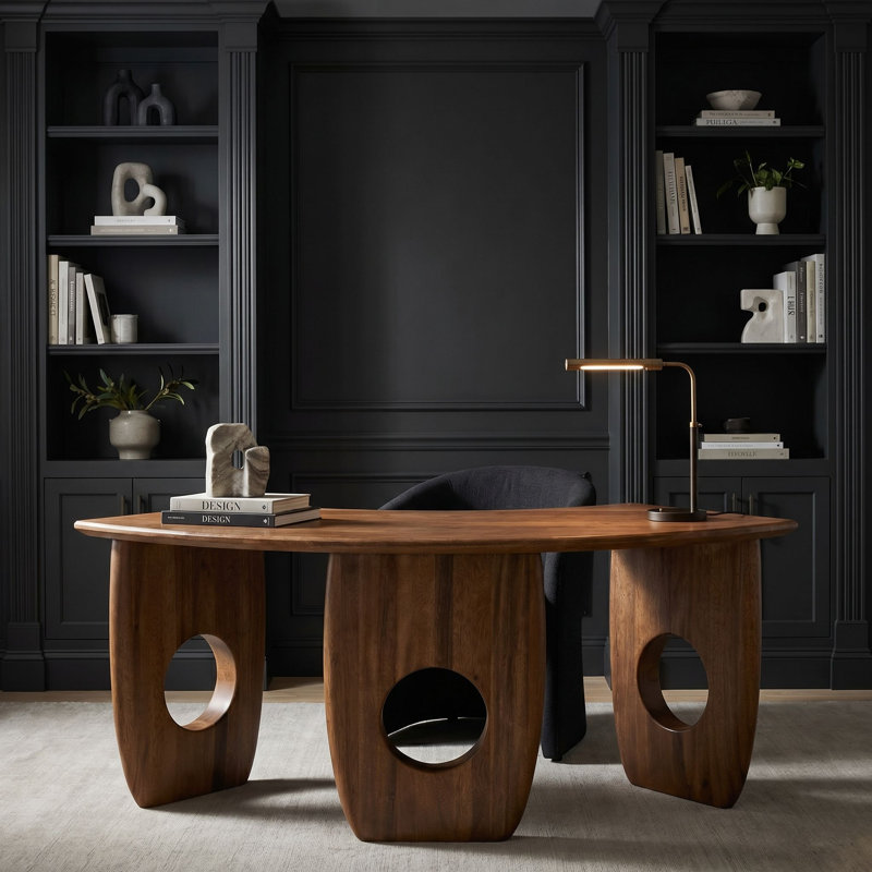 Lobster Solid Wood Writing Desk