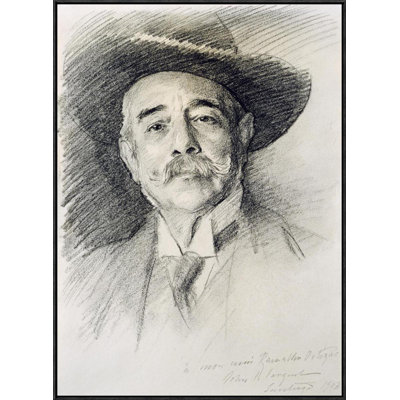 " Portrait Of Ramacho Ortigao " by John Singer Sargent