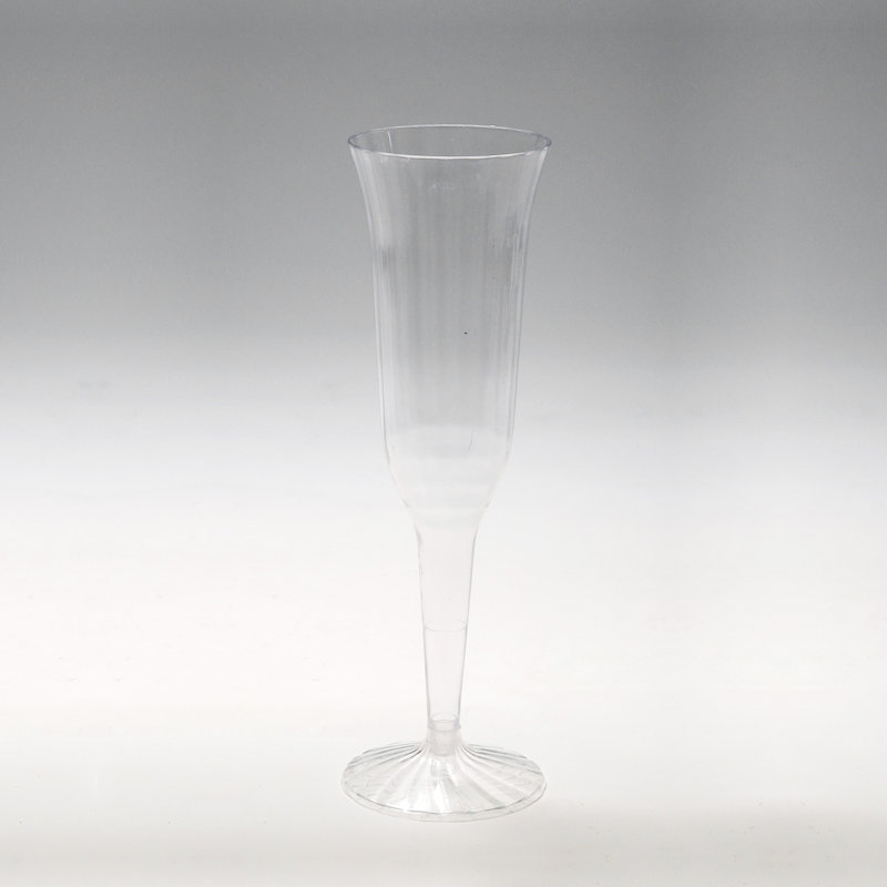 Flûte à champagne jetable en plastique