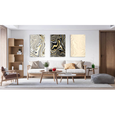 " Abstract Image " 3 - Pieces