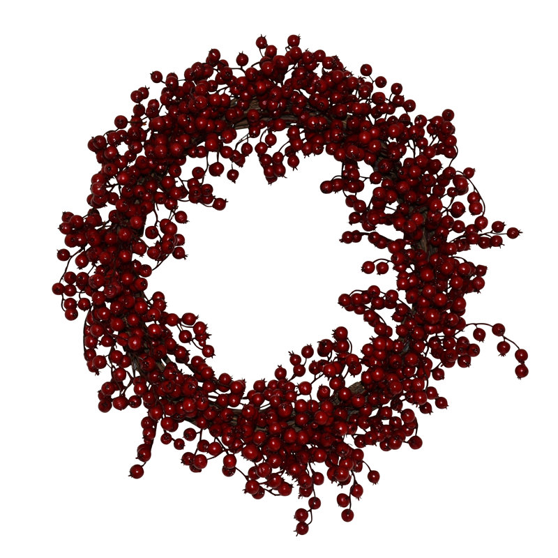 28" Large Luminous Berry Wreath
