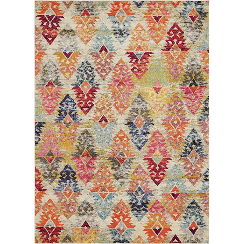 Sierra Abstract Indoor Rug, Rectangle 5' x 8'
